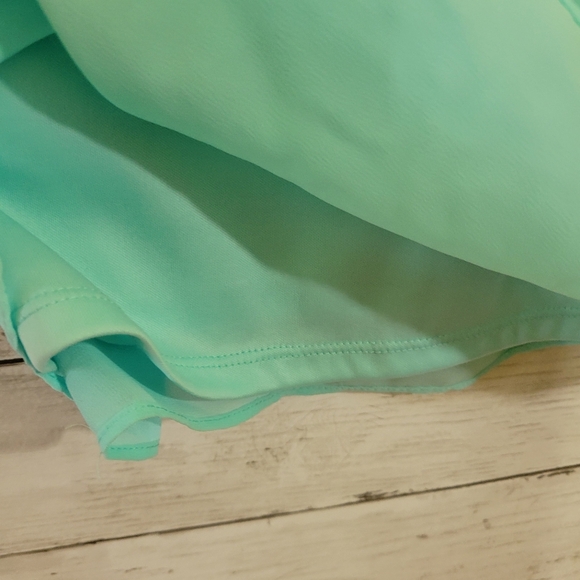 Amy Byer Girls Lace Back Flowy Chiffon Dress Missing Tie Size 8 - Picture 6 of 10